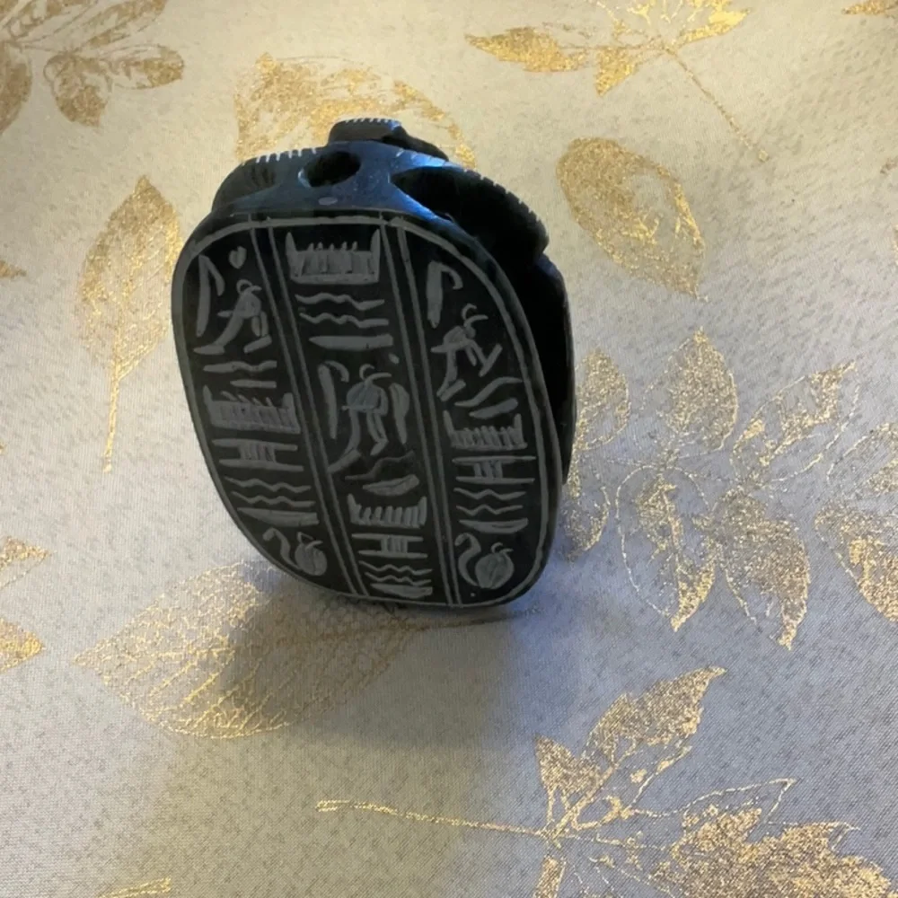 EGYPTIAN SCARAB-brought back from trip to Egypt! - Picture 3 of 5
